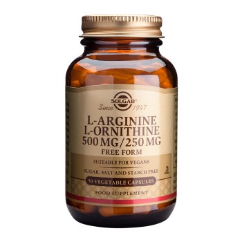Solgar L-Arginine - L-Ornithine Veg.Caps 50s