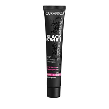 Curaprox Black is White Fresh Lime-Mint Λευκαντική Οδοντόκρεμα 90ml