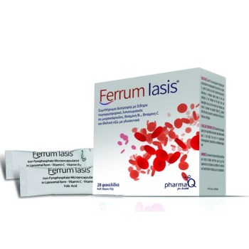 PharmaQ Ferrum Iasis (28sachets) - Λιποσωμιακός Σίδηρος