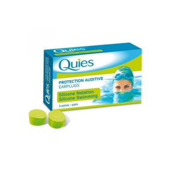 Pharmaq Quies Ωτοασπίδες από Σιλικόνη Κατάλληλες για Κολυμβητές, 3 ζευγάρια