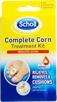 Scholl Complete Corn Treatment Kit για Αφαίρεση & Προστασία των Κάλων