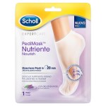 Scholl PediMask Nutriente Nourish Μάσκα Ποδιών Με Έλαιο Λεβάντας, 1 ζευγάρι