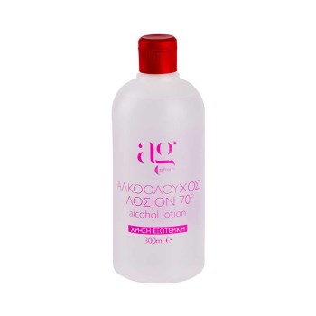 Ag Pharm Αλκοολούχος Λοσιόν 70 Βαθμών 300ml