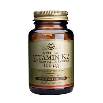 Solgar Vitamin K2 (MK-7) 100mcg 50 φυτικές κάψουλες