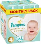 Pampers Premium Care Monthly Box No 4 (9-14Kg) 168 τμχ