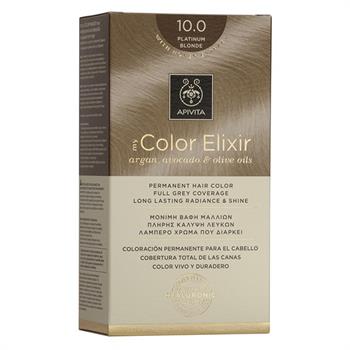 Apivita My Color Elixir 10.0 Κατάξανθο 50ml & Ενεργοποιητής χρώματος 75ml