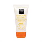 Apivita Suncare Light Texture Face Cream Tinted Immortelle & 3D Pro-Algae SPF30 50ml