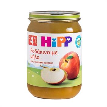 Hipp Ροδάκινο με Μήλο 190gr