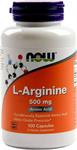 Now Foods L-Arginine 500mg 100 κάψουλες