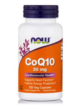Now Foods CoQ10 30mg 120 φυτικές κάψουλες