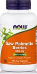 Now Foods Saw Palmetto 550mg 100 φυτικές κάψουλες