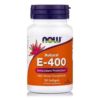 Now Foods E-400IU Mixed Tocopherols Unesterified 50 μαλακές κάψουλες