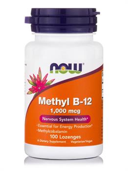 Now Foods Methyl B-12 1000mcg 100 παστίλιες