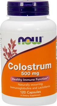 Now Foods Colostrum 500mg 120 φυτικές κάψουλες