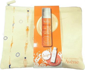 Avene Very High Protection Tinted Anti-Aging Suncare 50ml & Eau Thermale Lotion Micellaire 25ml