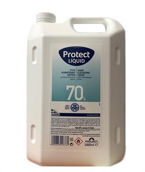 Control Bios Protect Gel 70% Αλκοολούχο Gel Καθαρισμού Χεριών 4000ml (χωρίς αντλία)