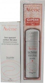 Avene Soin Apaisant Κρέμα Ματιών 10ml & Eau Thermale Water 50ml