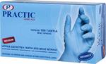 Practic Super Plus Νιτριλίου Powder Free M Μπλε 100τμχ