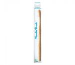 The Humble Co. Οδοντόβουρτσα Bamboo Medium Ενηλίκων, 1 τεμάχιο,  Άσπρο