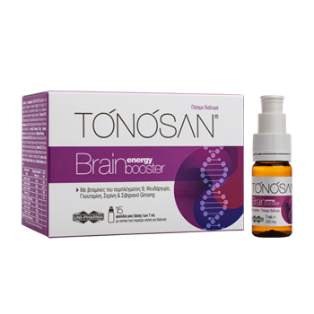 Uni-Pharma Tonosan Brain Energy Booster 7ml 15 μερίδες