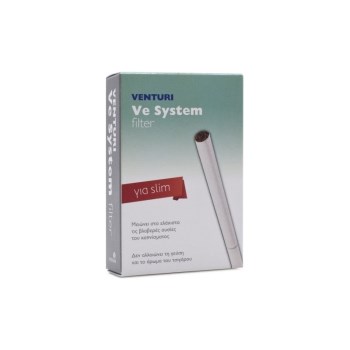 Venturi VeSystem Filter – Φίλτρα Καπνίσματος Slim, 4τεμ