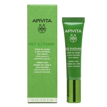 Apivita Bee Radiant new Eye cream 15ml Αντιγηραντική & Αναζωογονητική Kρέμα Ματιών
