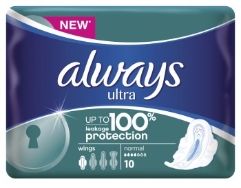 Always Ultra Normal Plus, Σερβιέτες 10 τμx