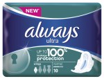 Always Ultra Normal Plus, Σερβιέτες 10 τμx