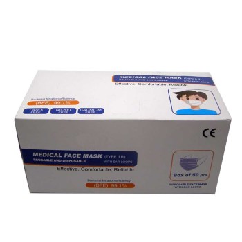 Medical 3-Layer Mask – Ιατρικές Μάσκες Προσώπου Μιας Χρήσης 50 Τεμάχια
