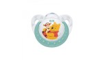 NUK Disney Winnie Πιπίλα Καουτσούκ 6-18 μηνών με κρίκο (10.734.027)