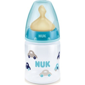 Nuk First Choice Plus - Μπιμπερό 0-6 Μηνών Με Θηλή Καουτσούκ Μεγέθους 1, 150ml