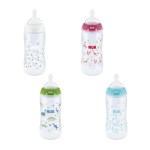 Nuk Μπιμπερό Πλαστικό First Choice Plus PP με Θηλή Σιλικόνης 6m+ 300ml