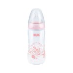 NUK New Classic Μπιμπερό Πλαστικό με Θηλή Σιλικόνης 250ml (10.741.625)