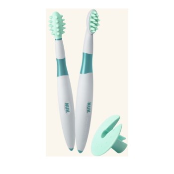 Nuk Set Εκπαιδευτικές Οδοντόβουρτσες 6-15 Μηνών 2τμχ