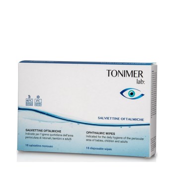 Tonimer ophtalmic wipes