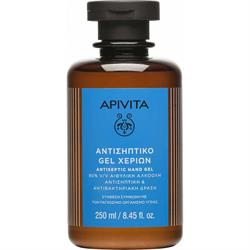 Apivita Antiseptic Hand Gel Αντισηπτικό Gel Χεριών με 80% v/v Αιθυλική Αλκοόλη 250ml