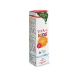 Power Health Vita-C Kids Stevia 20 eff tabs 20 αναβράζοντα δισκία γεύση ροδάκινο