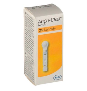 ROCHE ACCU-CHEK SOFTCLIX 25LANCETS