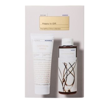 Korres Set Αφρόλουτρο 250ml & Γαλάκτωμα Saffron Orris 125ml