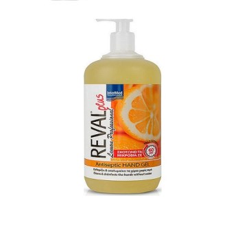 Intermed Reval Plus Antiseptic Hand Gel Lemon 1000ml