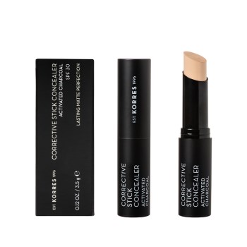 Korres Corrective Stick Concealer Spf 30 / Acs1 με Ενεργό Άνθρακα Διορθωτικο Concealer 3.5g
