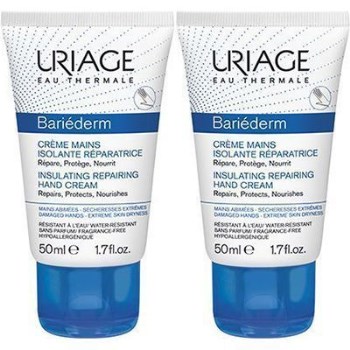 Uriage Promo Bariederm Repairing Hand Cream, Κρέμα Χεριών 2x50ml