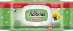 Αντιβακτηριδιακά μαντήλια Wet Hankies Lemon Fresh 72τεμ