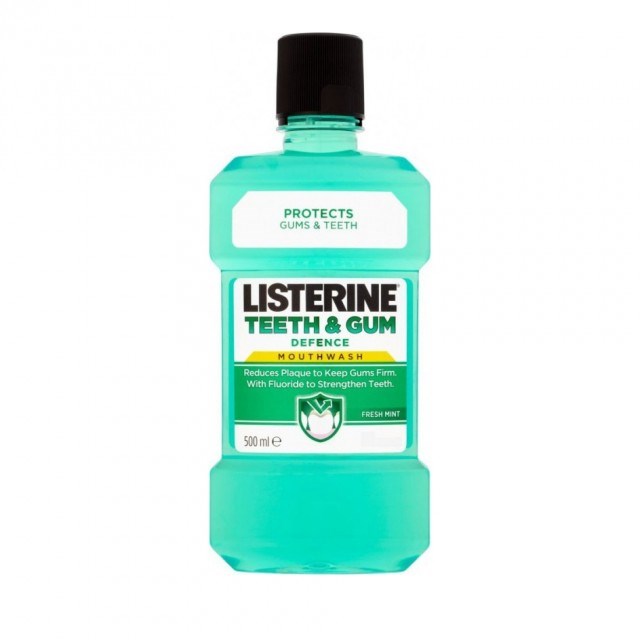 Listerine Teeth & Gum Defence Στοματικό Διάλυμα 500ml