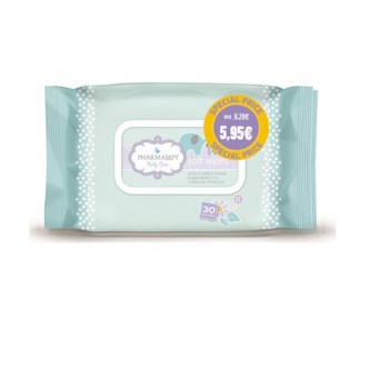 Pharmasept Baby Soft Wipes 2x30τμχ