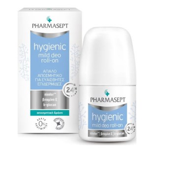 Pharmasept Hygienic Mild Deo 24h Roll-On Απαλό Αποσμητικό για Ευαίσθητες Επιδερμίδες 50ml