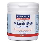 Lamberts Vitamin B-50 Complex Σύμπλεγμα Βιταμίνης B 250 Tabs