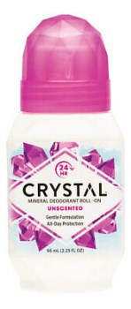 Crystal Roll-on 66ml Αποσμητικός Κρύσταλος Με Μεταλλικά Άλατα Χωρίς Αλουμίνιο