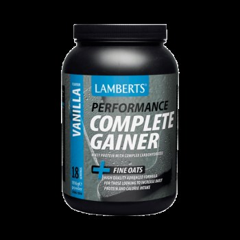 Lamberts Performance Complete Gainer Whey Protein Fine Oats, 1816g - Γεύση Βανίλια