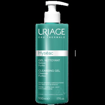 Uriage Hyseac Cleansing Gel Nettoyant Τζελ Καθαρισμού Τάση για Ακμή 500ml